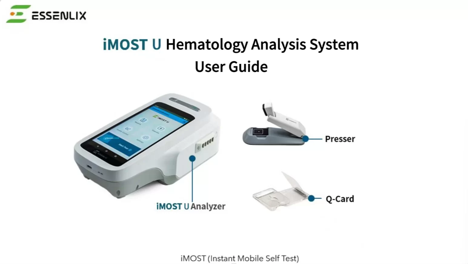 iMOST U Hematology Analysis System User Guide
